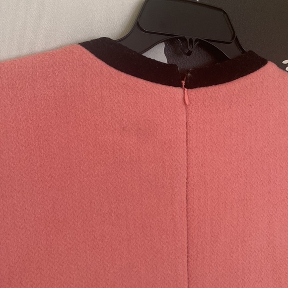 Retro Pink/Black Wool Blend Dress by iRoo - Size 4 (EU 36) - Picture 6 of 10